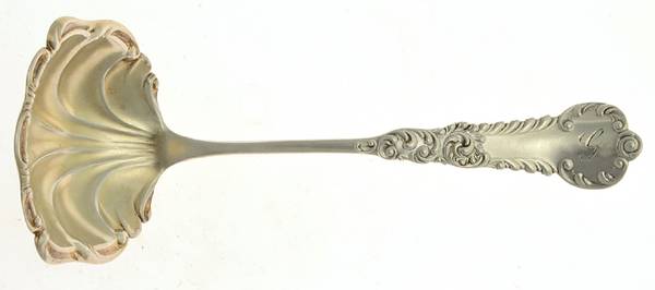 Eton (Sterling) Ladle-Cream/Solid Piece-Small