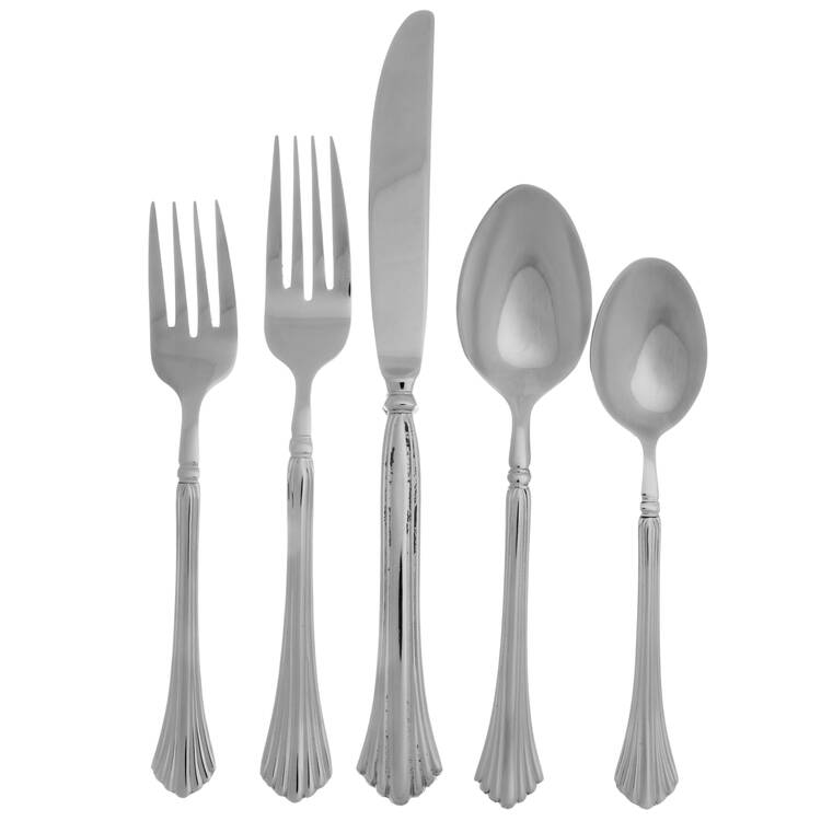 Tracy (Stainless) 5 Piece Place Setting