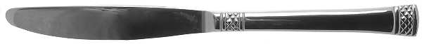 Crescent (Stainless) Modern Solid Knife by Cuisinart Flatware