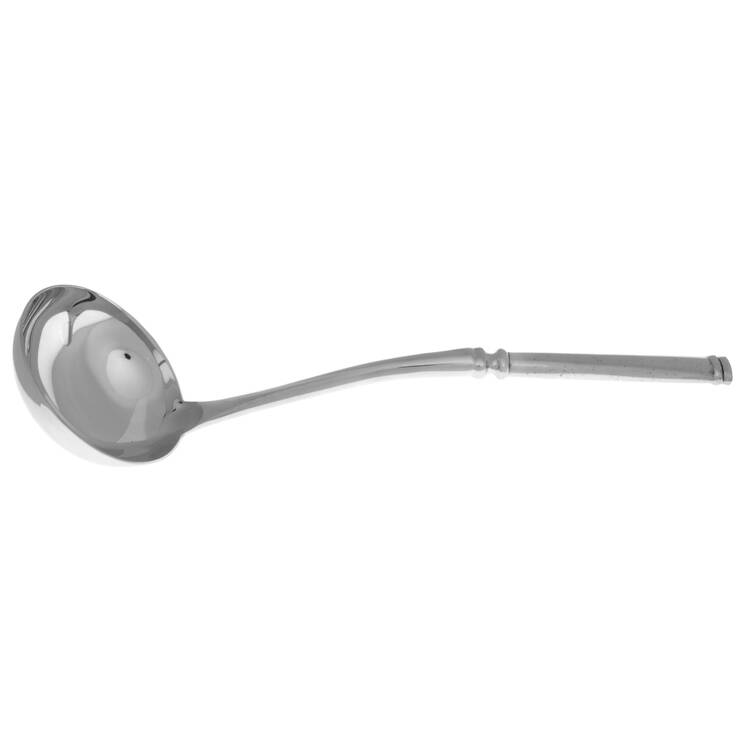 Meridian (Stainless, Flat Tip) Soup Ladle with Stainless Bowl HC