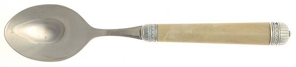 Cabaret-Creme (Stainless, Plastic) Oval Place Soup Spoon