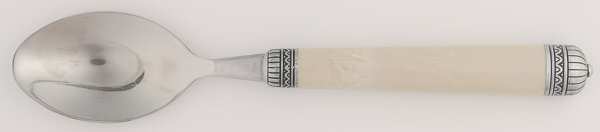 Cabaret-Creme (Stainless, Plastic) Place/Oval Soup Spoon
