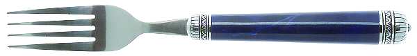 Cabaret-Dark Blue (Stainless, Plastic) Fork