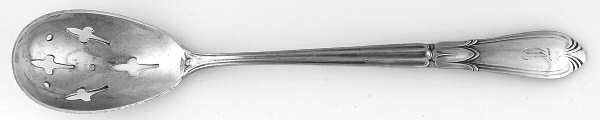 Troubadour (Sterling, 1950-1932, No Monograms) Relish Spoon