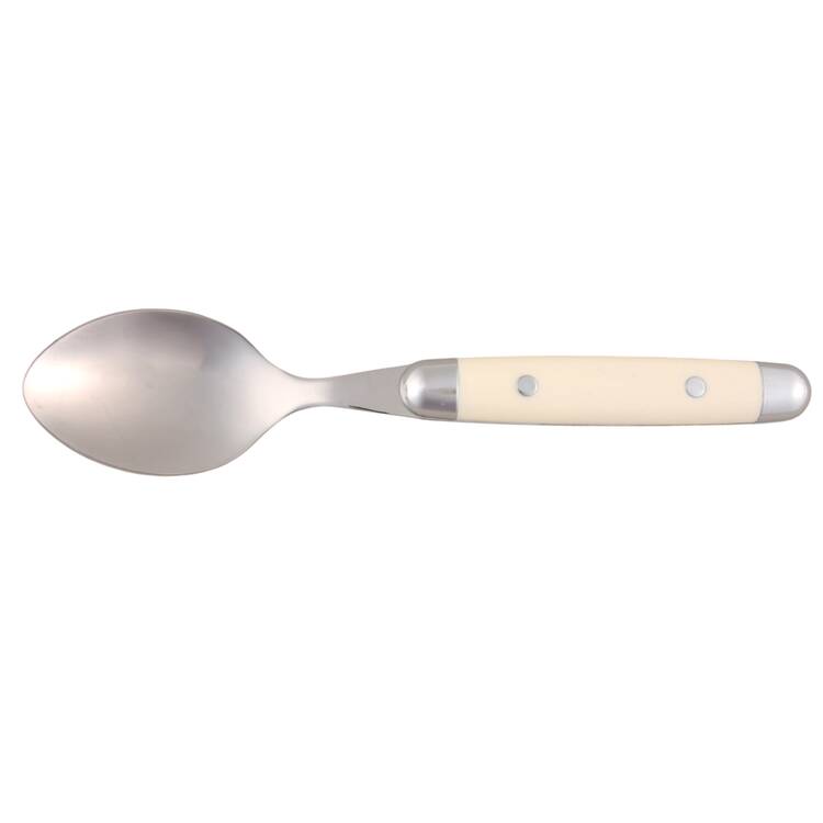 Jubilee-White (Stainless, Plastic) Teaspoon