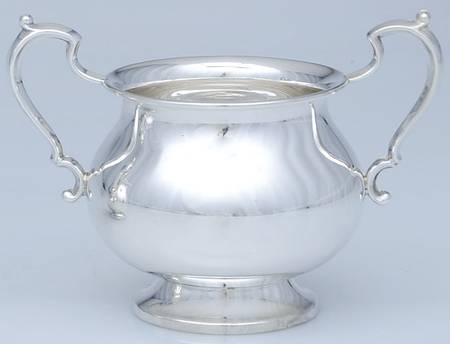 9456 (Sterling, Hollowware) Mini Open Sugar Bowl