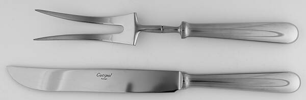 Baguette (Stainless) Small Stainless Blade 2-Piece Steak Carving Set