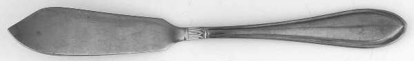 Riviera (Stainless) Flat Handle Master Butter Knife