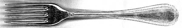 French Leaf (Silverplate) Fork