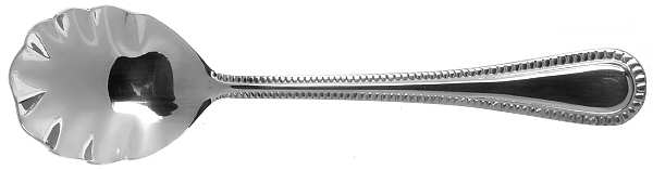 Tuscan Bead (Stainless) Sugar Shell Spoon by Cuisinart Flatware