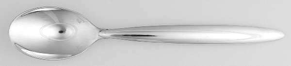 Drop (Silverplate) Dessert/Oval Soup Spoon