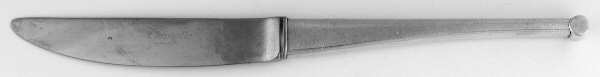 By (Silverplate, 2005) Dessert Knife with Stainless Blade