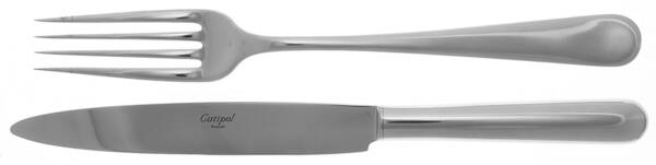 Atlantico Michigan Glossy (Stainless) Small Stainless Blade 2-Piece Steak Carving Set