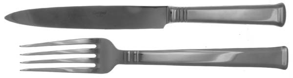 Acer (Stainless) Small Stainless Blade 2-Piece Steak Carving Set