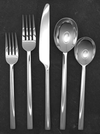 Emerge (Stainless) 40 Piece Estate Set by Cambridge Silver