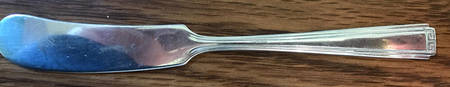 CVA2 (Silverplate) Flat Handle Butter Spreader