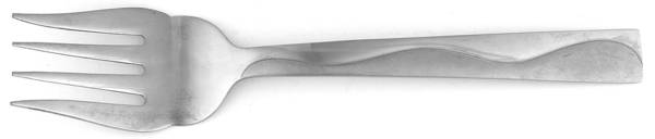 Riverside (Stainless) Large Solid Cold Meat Serving Fork