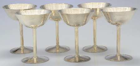 Sterling Hollowware Champagne/Sherbet - Set of 6