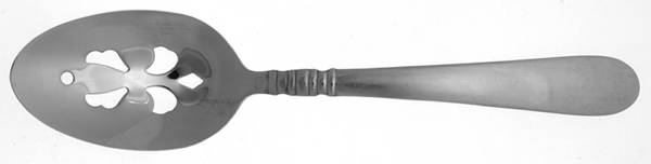 Satin Americana (Stainless) Pierced Tablespoon (Serving Spoon)