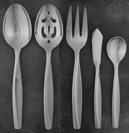 Lumina Sand (Stainless) 5 Piece Hostess Set