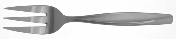 Lumina Sand (Stainless) Medium Solid Cold Meat Serving Fork