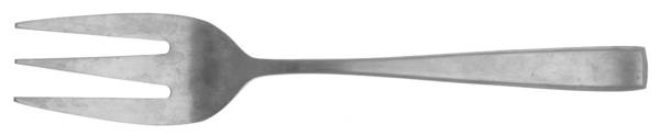 Ascend Satin (Stainless, Satin) Medium Solid Cold Meat Serving Fork