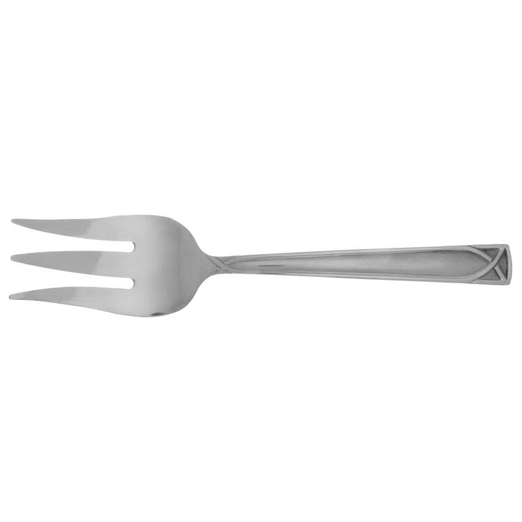 Crossroad Sand (Stainless) Medium Solid Cold Meat Serving Fork