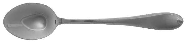 Alexa (Stainless, Glossy) Place/Oval Soup Spoon