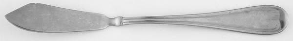 Allure (Stainless, Glossy) Flat Handle Master Butter Knife