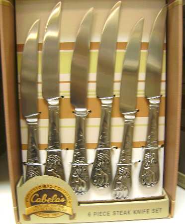 Bear (Stainless, Satin) Individual Steak Knife Hollow Handle