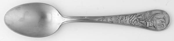 Bear (Stainless, Satin) Place/Oval Soup Spoon