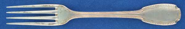Godrons (Sterling) Fork