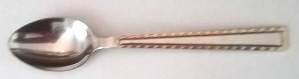 Tailor (Stainless, Gold Accent) Teaspoon