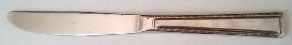 Tailor (Stainless, Gold Accent) Modern Solid Knife