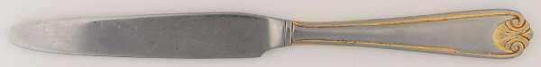 Victoria (Stainless, Gold Accent) by Cambridge Silver