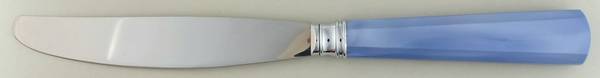 Novia Pearlized-Blue (Stainless, Plastic) New French Hollow Knife