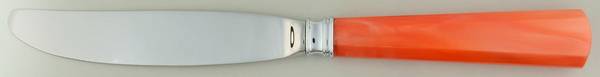 Novia Pearlized-Orange (Stainless, Plastic) New French Hollow Knife