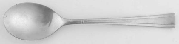 Geo (Stainless, Frosted Accent) Sugar Spoon