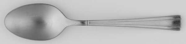 Geo (Stainless, Frosted Accent) Teaspoon