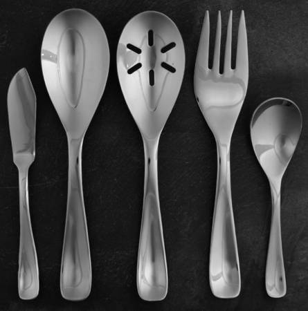 Flume (Stainless) 5 Piece Hostess Set