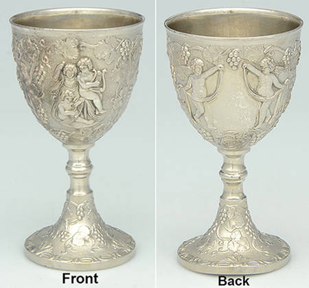 C5C3 (Silverplate, Hollowware) Wine Goblet