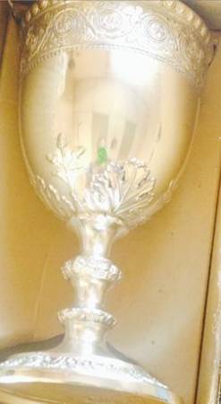Silverplate Hollowware Water Goblet