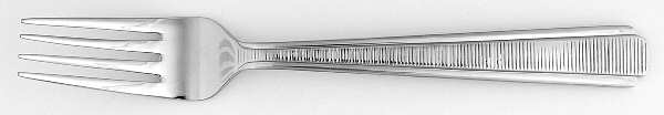 Panneau (Stainless) Fork by Cuisinart Flatware