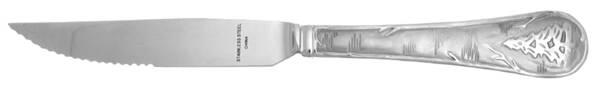 Lodge Frost-Mountain Sand (Stainless) Steak Knife Individual Hollow, Serrate HC