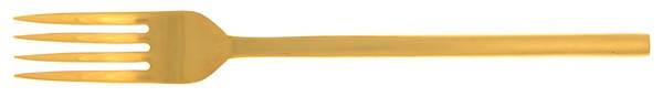 Ellipse (Gold Electroplate) Individual Salad Fork