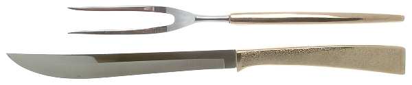 CVH9 (Stainless) Large 2-Piece Roast Carving Set w/Stainless Blade