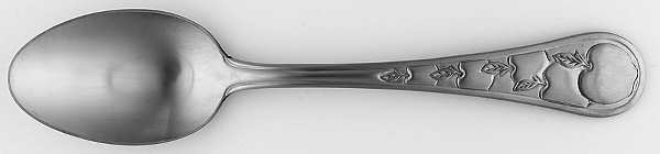 Apple (Stainless, Satin) Place/Oval Soup Spoon