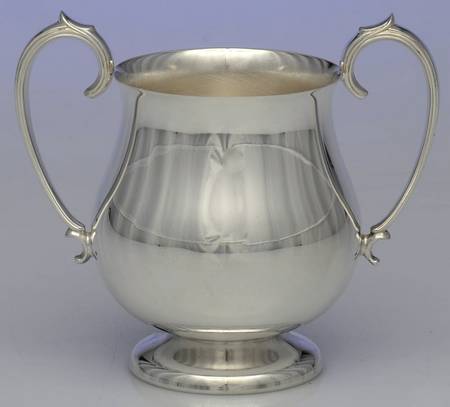 52 (Silverplate, Hollowware) Silverplate Open Sugar Bowl