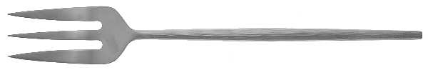 Molten (Stainless) Solid Serving Fork