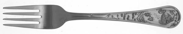 Turkey (Stainless) Individual Salad Fork